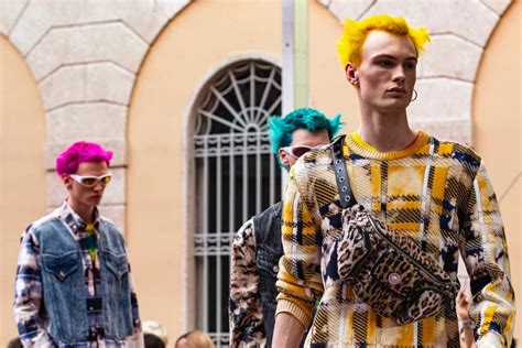 Versace’s new menswear collection is inspired by the late Keith Flint